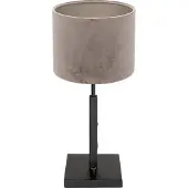 Steinhauer Tischlampe aus Velours Stanger