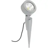 Albert 692390 Spießstrahler Typ Nr. 2390 - Farbe: Silber, mit 1 x LED 12 W, 1200 lm