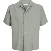 Jack & Jones Kurzarmhemd "JORNANTUCKET DOUBLE CLOTH SHIRT SS EA26"