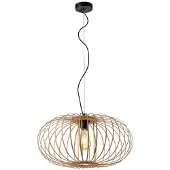 JUST LIGHT RACOON Pendelleuchte E27 max. 40W Holz-natur 11409-79