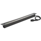 SLV 1007196 DASAR 1200, Bodeneinbauleuchte, 34 W, 3000 K, IP65/IP67, quadratisch, edelstahl