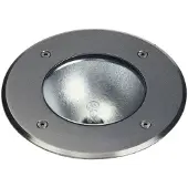 Albert 692172 Erdeinbaustrahler Typ Nr. 2172 - Edelstahlblende, für 1 x QT 14 - 60 W, G9