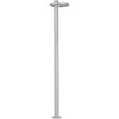 Albert 690864 Mastleuchte Typ Nr. 0864 - Farbe: Silber, mit 1 x LED 30 W*** ACHTUNG: 2 Packstücke ***