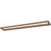 Paul Neuhaus LED-Wandlampe Puro, bronze, Breite 100cm, Alu, Dimmer