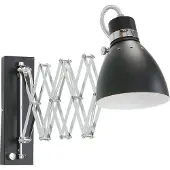 Steinhauer Scherenlampe Spring, schwarz/chrom