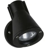 Albert 662153 Wandstrahler Typ Nr. 2153 - Farbe: schwarz, für 1 x PAR 20 - 50 W, E27