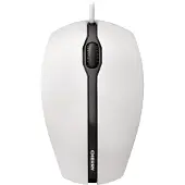 Cherry GENTIX Kabelgebundene Maus, Weiß Grau, USB, Beidhändig, Optisch, USB Typ-A, 1000 DPI, Schwarz, Grau