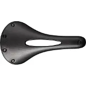 Brooks C13 Carved, Fahrradsattel, Straßenrennen, Schwarz, Einfarbig, Nylon, Gummi