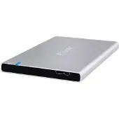 Fantec ALU-7MMU3 Laufwerksgehäuse - USB 3.0 Host Interface - UASP-Support Extern - Silber - 1 x Gesamtschacht - 1 x 2,5" Schacht - Aluminium