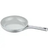 Berndes Bratpfanne 24 cm, Aluminium, recycelt, grau - b.free