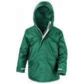 Result Core Kinder Winter Parka FK599 (3-4 Jahre) (Flaschengrün)