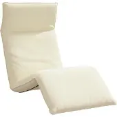 Syfax Sonnenliege Klappbar Creme 175x54x8,5 cm Oxford-Gewebe