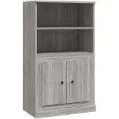 Syfax Highboard Grau Sonoma 60x35,5x103,5 cm Holzwerkstoff