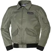 Büse Kingman 2 Motorrad Textiljacke, oliv/grün, 58