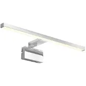 Nordlux LED-Bad-Wandlampe Marlee, Metall, Chromfinish, 50 cm, 3.000K