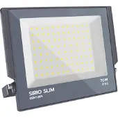 CENTURY LED-Strahler SIRIO SLIM 70W 6000K 110d 230x270x28mm IP66 IK08