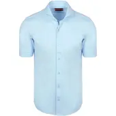 Suitable Kurzarm Sorona Hemd Erik Hellblau - 41