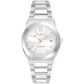 Furla WW00012001L1 Damen-Armbanduhr, Edelstahl-Gehäuse, Metall-Armband
