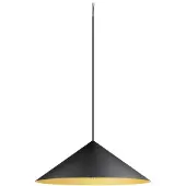 SLV Pendelleuchte Magico 55 schwarz mit gold Ø 55cm