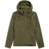 Bergans - Hareid Fleece Hood Jacket - Fleecejacke Gr M oliv