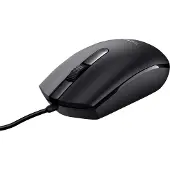 Trust Basi, Beidhändig, Optisch, USB Typ-A, 1200 DPI, Schwarz