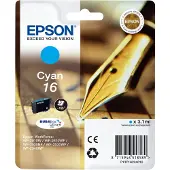 Epson Pen and crossword Singlepack Cyan 16 DURABrite Ultra Ink, Standardertrag, Cyan, 3,1 ml, 1 Stück(e), Einzelpackung