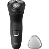 Philips SHAVER 1000 Series S1141/00 Elektrischer Trockenrasierer, Rotationstrasierer, Schwarz, PowerCut blade system, Replace every 2 yrs with SH30, 2 Jahr(e), Batterie