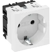 OBO Bettermann STD-D0 RW1, 2P, Weiß, 250 V, 16 A, 45 mm, 42 mm