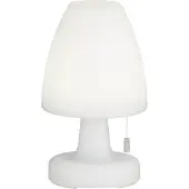 FH Lighting LED-Akku-Tischleuchte Termoli konisch, Höhe 25 cm