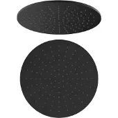 BEITZ & Walz Aqvadesign Kopfbrause 300 mm / rund / mattschwarz
