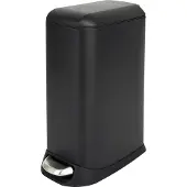 SVITA TS12 Mülleimer Treteimer Abfalleimer 12l inkl. Inneneimer Pedal Schwarz