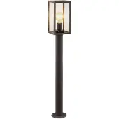 LINDBY Wegeleuchte Filimon, 80 cm, anthrazit, IP44, E27