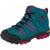 Brütting Wanderschuh BRÜTTING "Outdoorstiefel Ohio High", Mädchen, Gr. 31, Textil, blau, Synthetik, Schuhe Wanderschuh