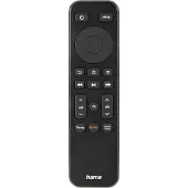Hama Nano, TV, IR Wireless, Drucktasten, Schwarz