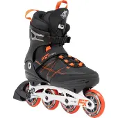 K2 F.I.T. 80 Alu, Inlineskates, Herren, schwarz/orange