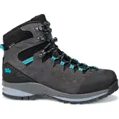 Hanwag Wanderschuhe Makra Trek SF Extra Lady GTX Damen Asphalt Ocean-Schuhgröße 39