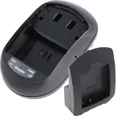 AccuCell Schnell-Ladegerät passend für Panasonic DMW-BLE9