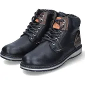 Tom Tailor Herren Schnürboots schwarz EUR 44