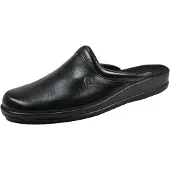 Rohde Hausschuhe Lekeberg 1552 Herren Black-Schuhgröße 43