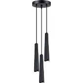 Sollux Hängeleuchte PRYSM 3P schwarz 3xG9 8W Stahl 120x19.5x19.5cm
