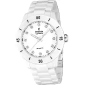 Festina Damenuhr Keramik Armbanduhr Keramik weiß D2UF20720/2