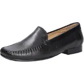 Sioux Campina Slipper in Übergrößen Schwarz 63101 große Damenschuhe