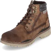 Dockers by Gerli by Gerli Herrenschuhe Schnürstiefel Braun Freizeit