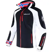 Nebulus Skijacke DAVOS Herren, Outdoorjacken , Funktionsjacke , Q679 - Herren, schwarz-weiss, M