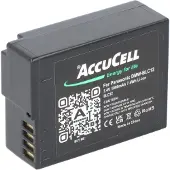 AccuCell Akku passend für Panasonic DMW-BLC12, DMW-BLC12E, DMC-GH2