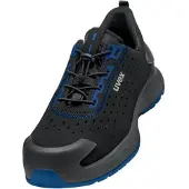 Uvex 1 x-craft Sicherheitsschuh Halbschuhe S1, schwarz/blau schwarz/blau 51