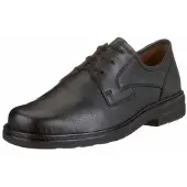 Sioux Schnürschuh "Mathias", Herren, Gr. 48 (UK 12 1/2), schwarz, Obermaterial: 100% Kalbslackleder CAPA. 100% Polyurethan PU., Schuhe Schnürschuh