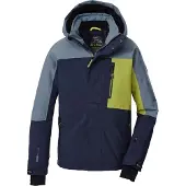 Killtec Jungen Skijacke/Funktionsjacke mit Kapuze und Schneefang KSW 200 BYS SKI