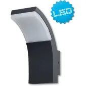 Näve LED Außenwandleuchte - Aluminium - anthrazit; 1226097