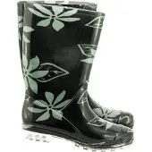 Reis Damen Gummistiefel PVC Blumenmuster 42